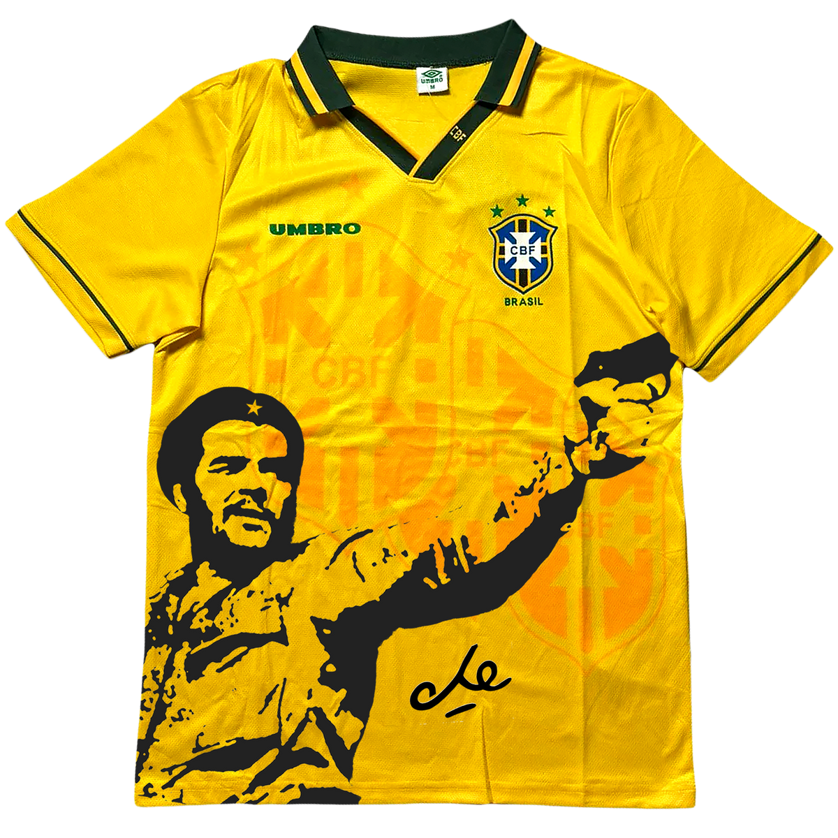 Camisa seleção brasileira 94 x Che Guevara