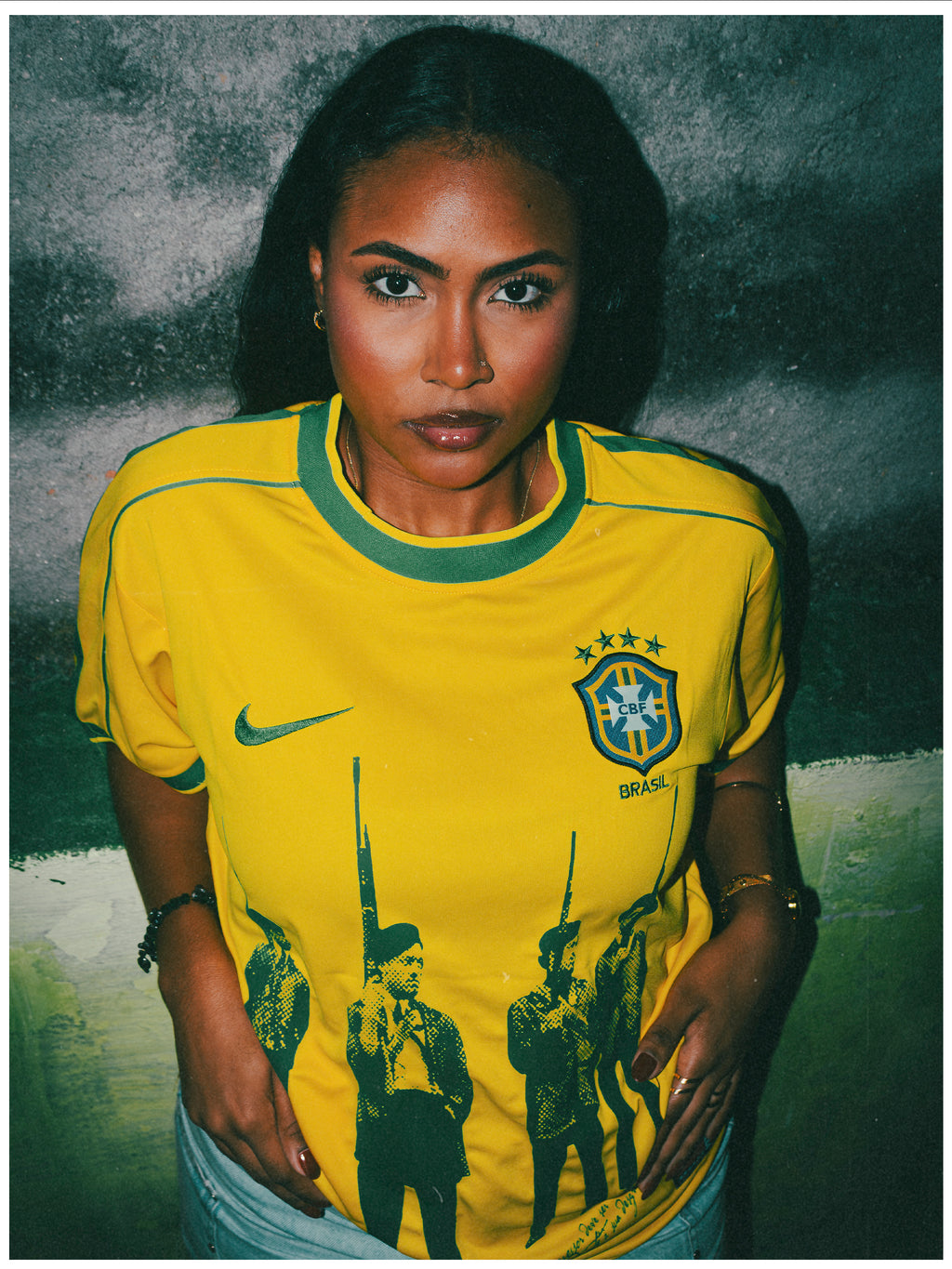 Camisa seleção brasileira 1998 - Panteras Negras vol.1