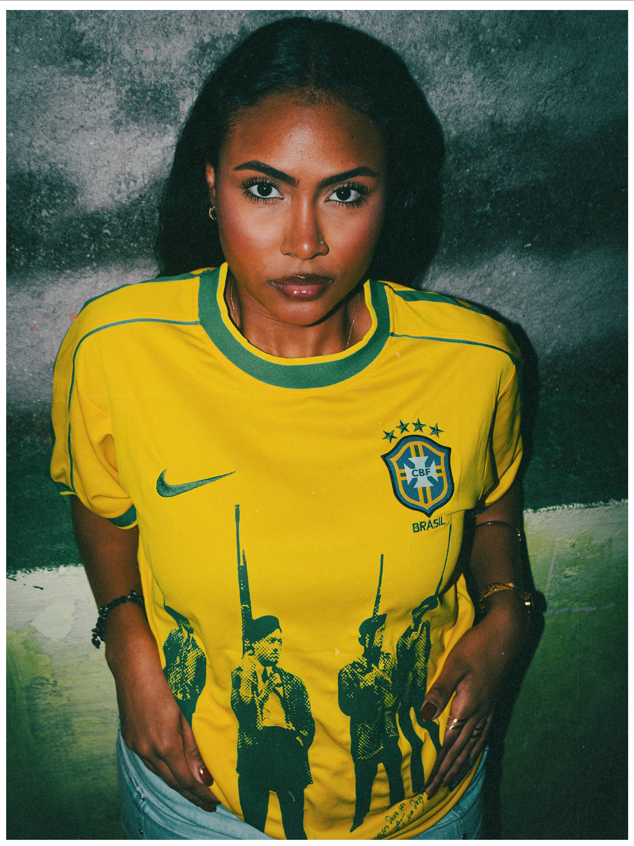 Camisa seleção brasileira 1998 - Panteras Negras vol.1