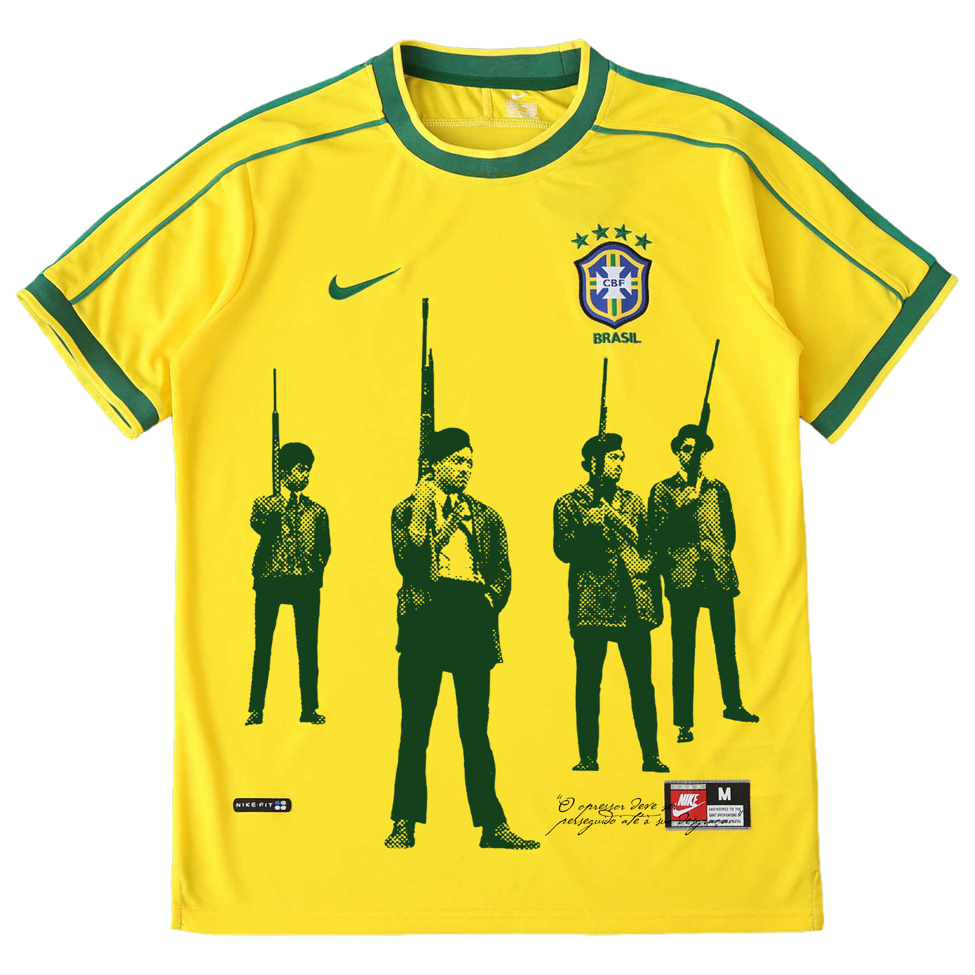 Camisa seleção brasileira 1998 - Panteras Negras vol.1