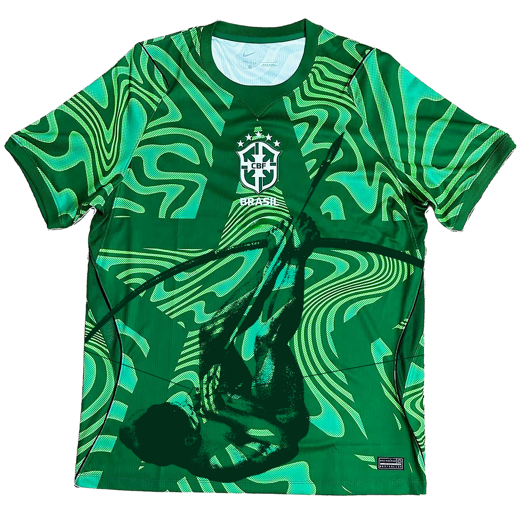 Camisa Seleção Brasileira goleiro 2026  x Luta indígena