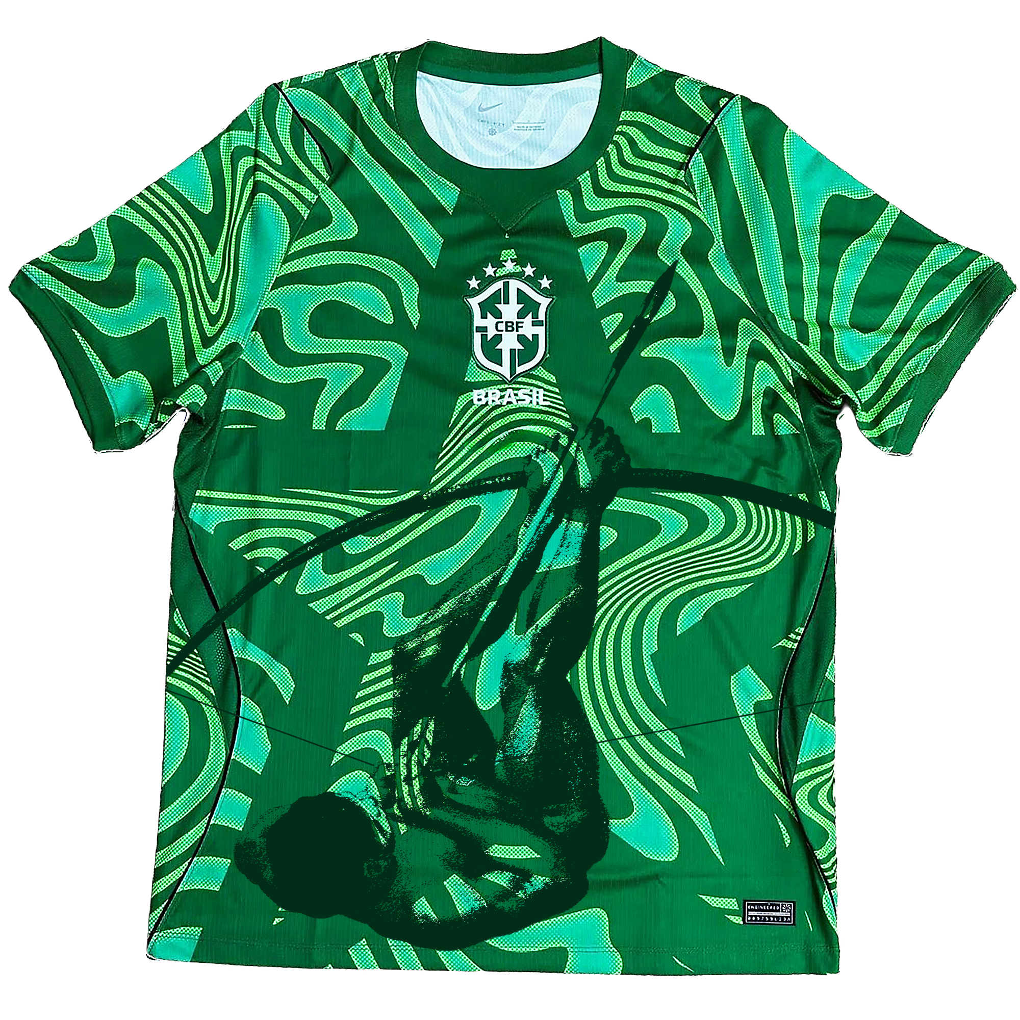Camisa Seleção Brasileira goleiro 2026  x Luta indígena