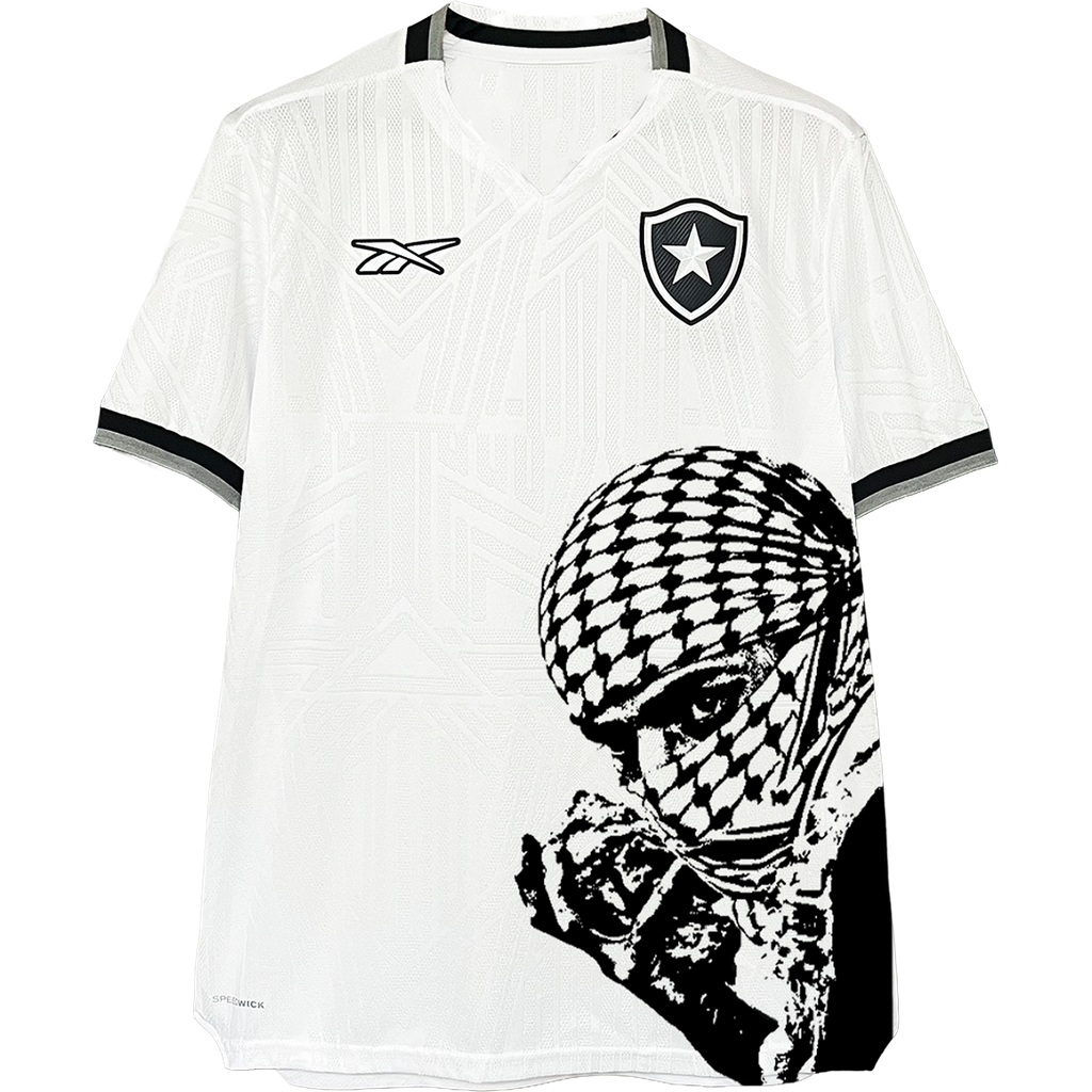 Camisa Botafogo 24/25 x Palestina Livre
