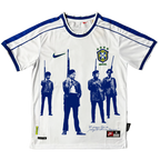 Camisa seleção brasileira 98 branca x Panteras Negras Vol.1