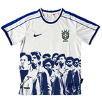 Camisa seleção brasileira 98 branca x Panteras Negras Vol.2