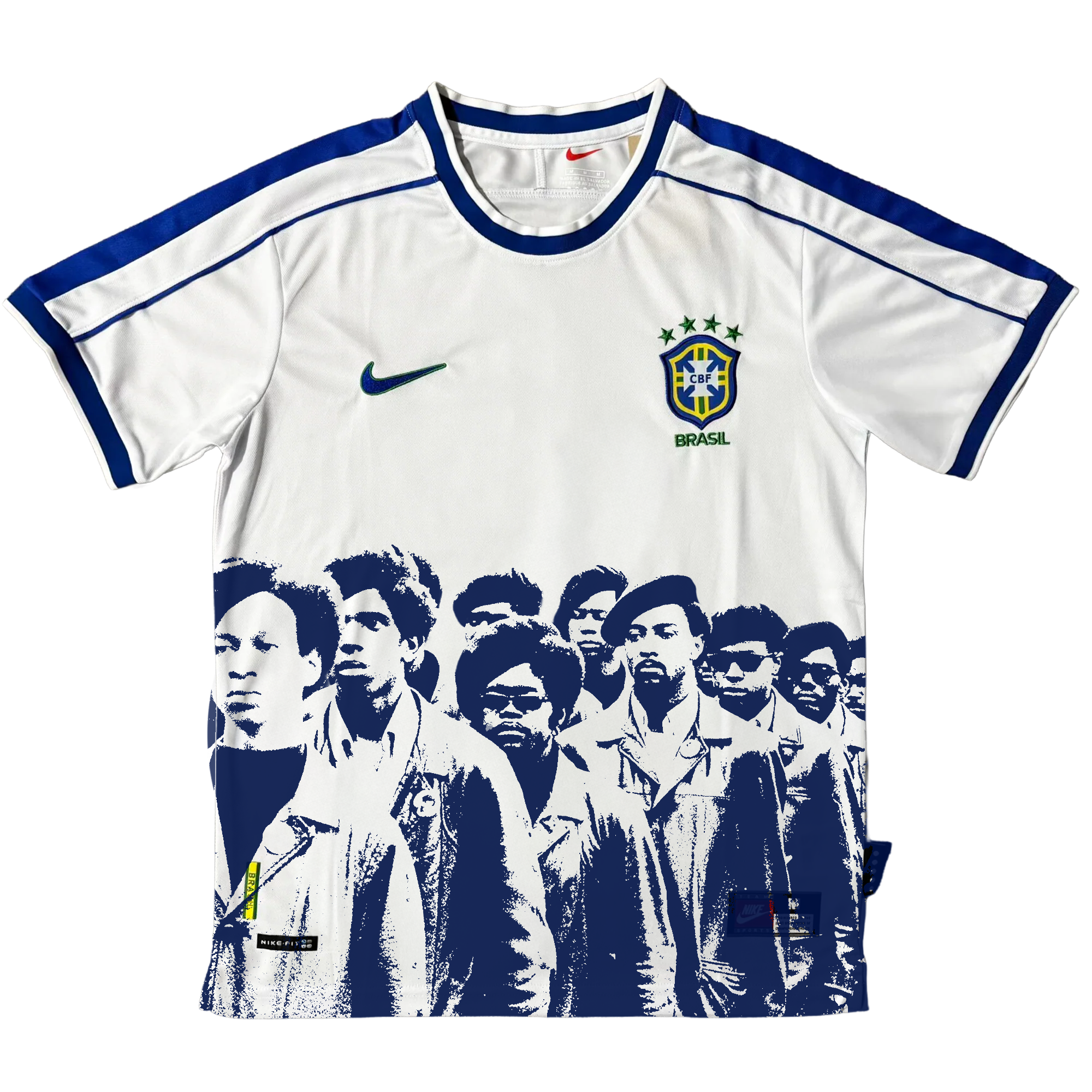 Camisa seleção brasileira 98 branca x Panteras Negras Vol.2