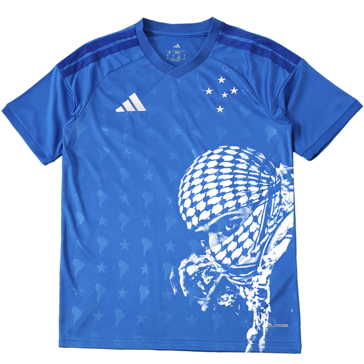 Camisa Cruzeiro 26/27 x Palestina Livre