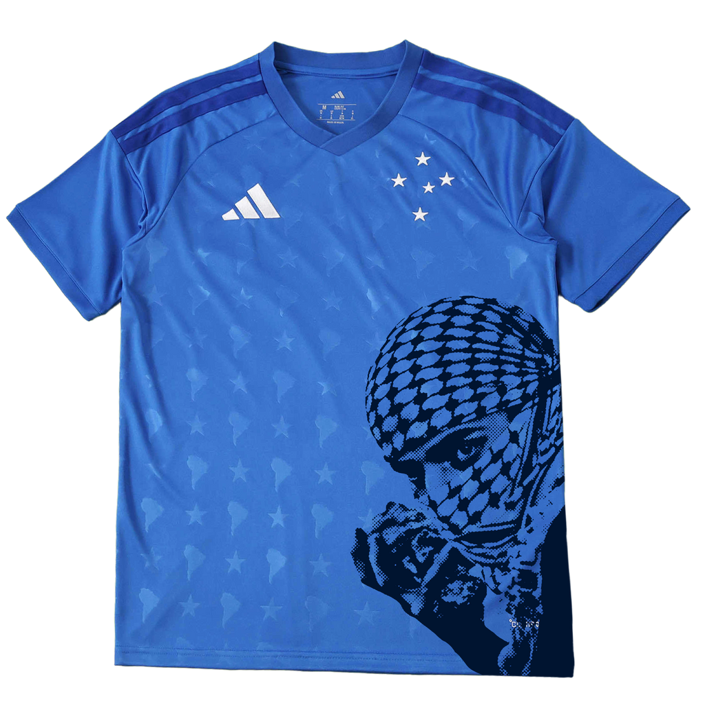 Camisa Cruzeiro 26/27 x Palestina Livre