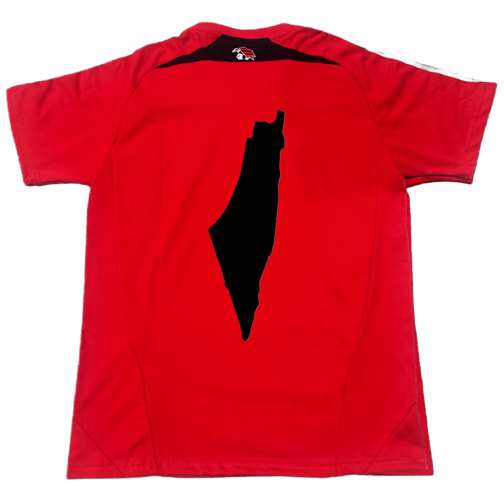 Camisa Flamengo vermelha x Palestina