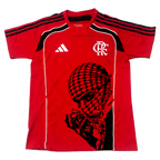 Camisa Flamengo vermelha x Palestina