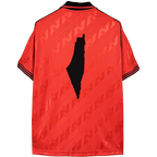 Camisa Flamengo vermelha Retro x Palestina