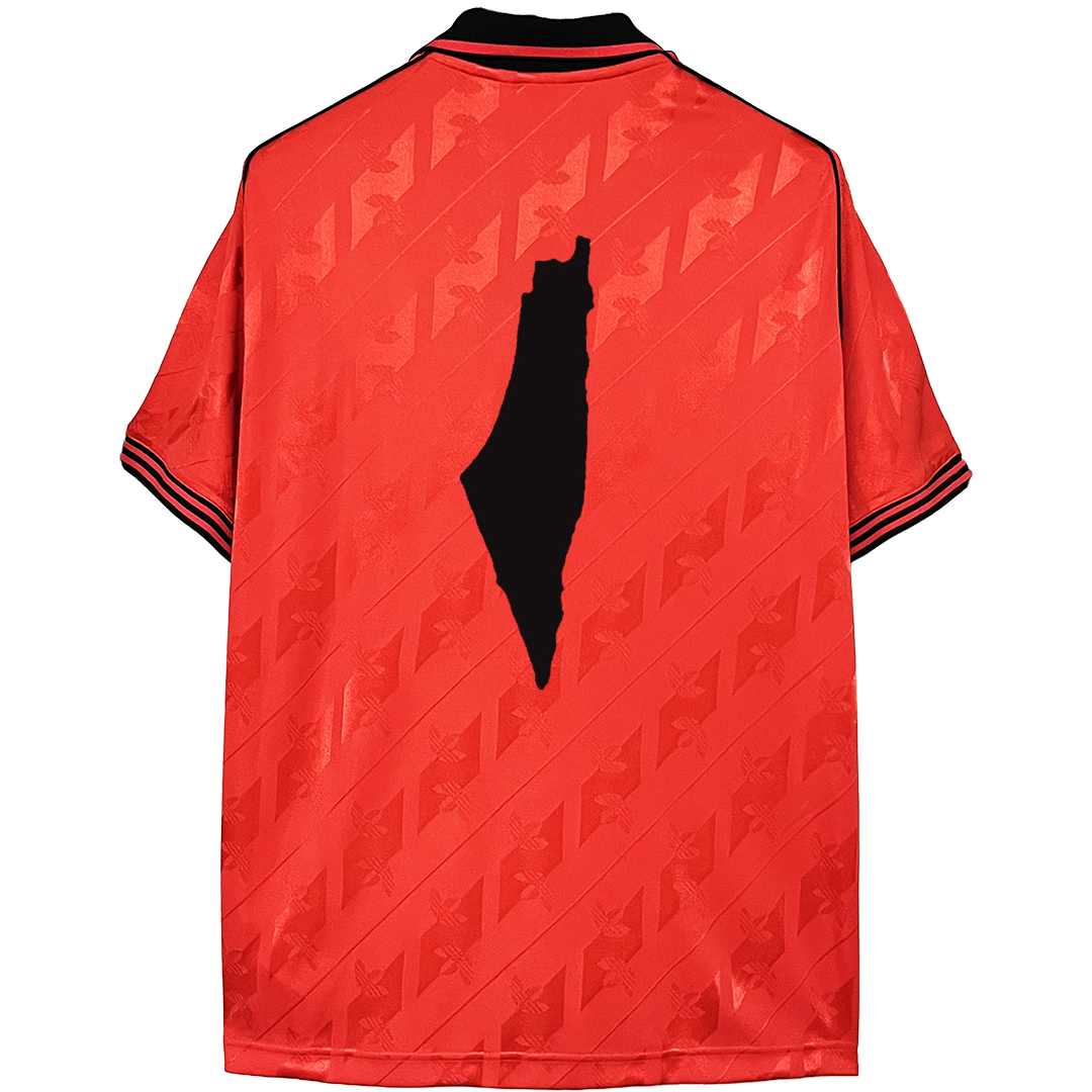 Camisa Flamengo vermelha Retro x Palestina