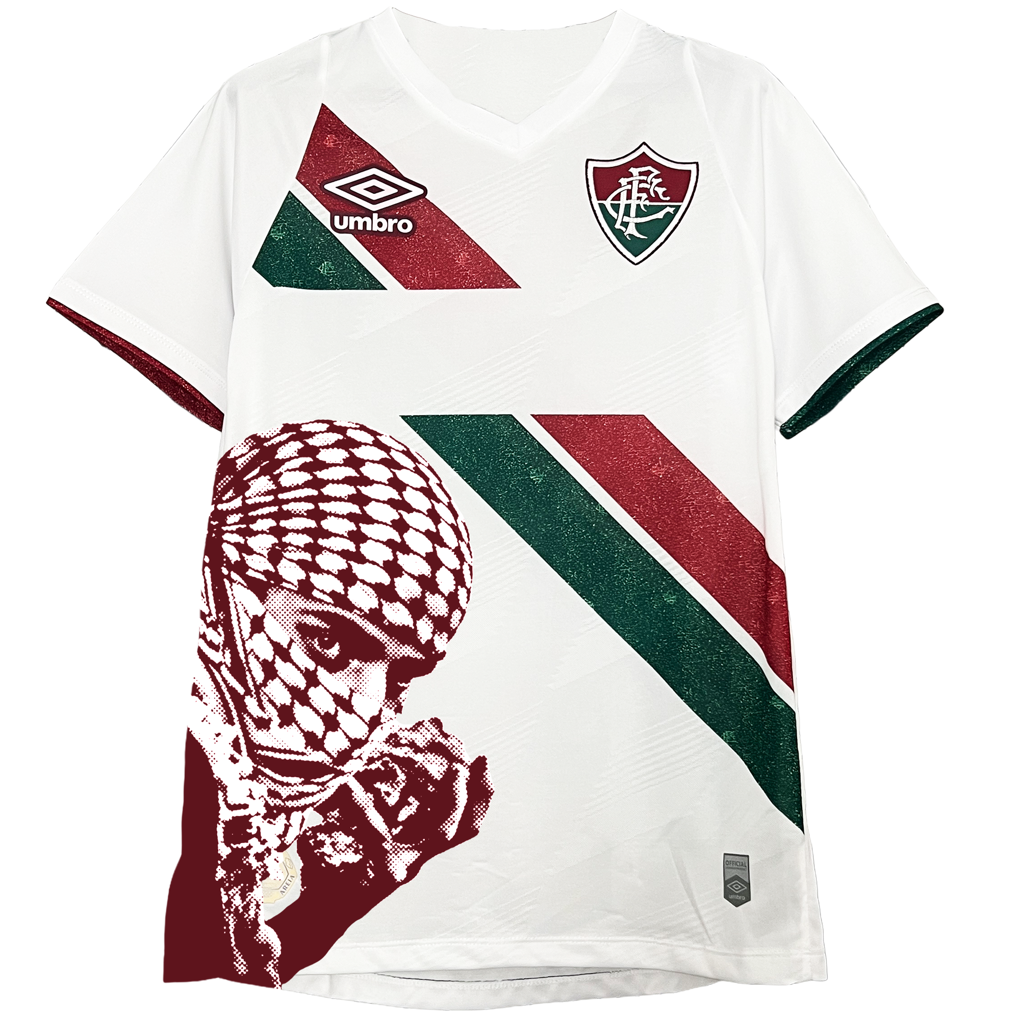 Camisa Fluminense 24/25 x Palestina Livre