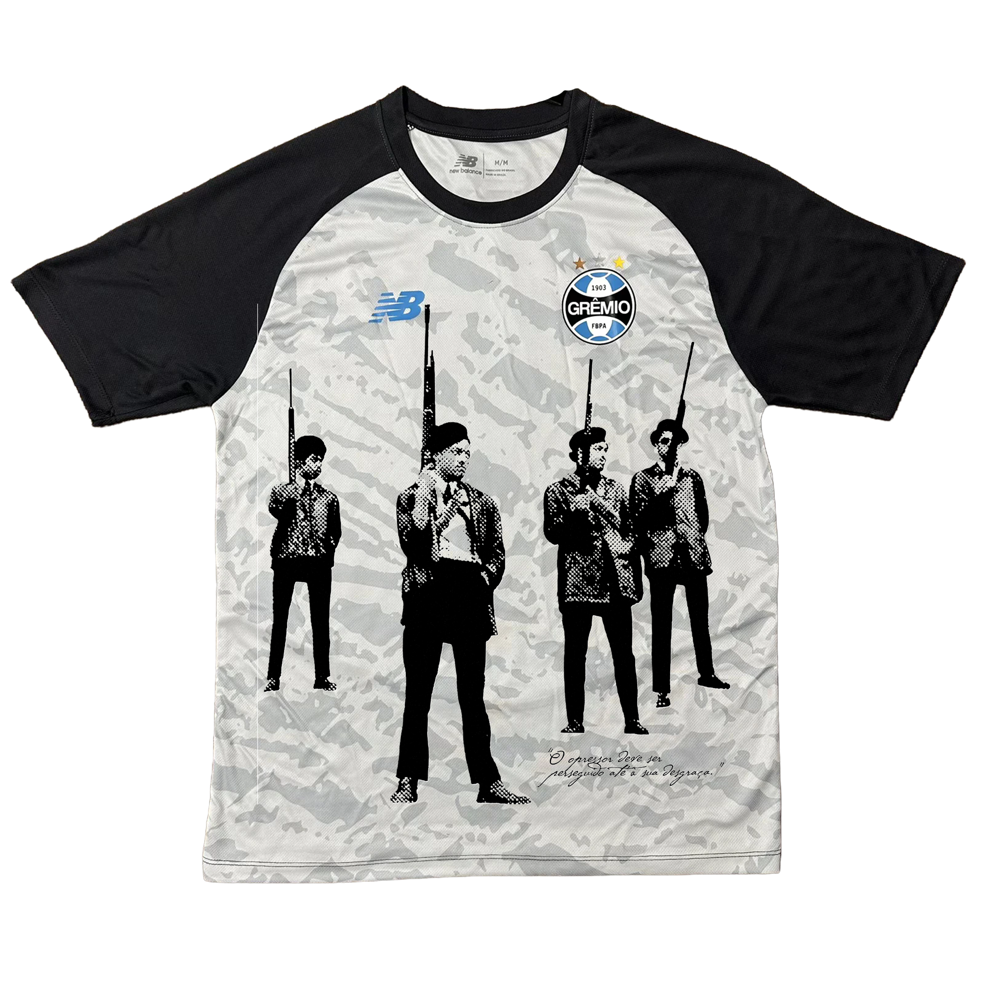 Camisa Grêmio treino 26/27  x Panteras Negras Vivem vol.1