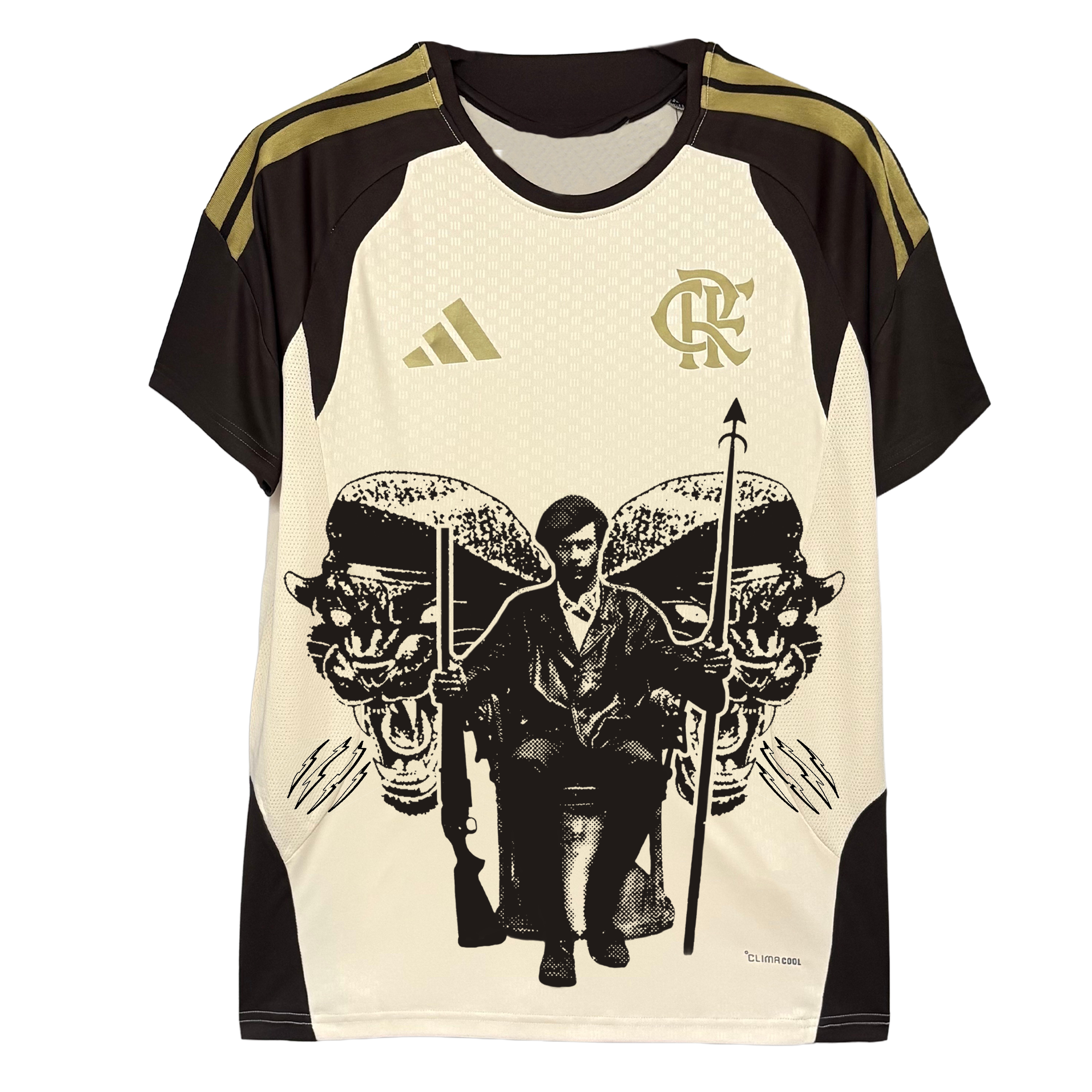 Camisa Flamengo Treino 25/26 - Panteras Negras vol.3