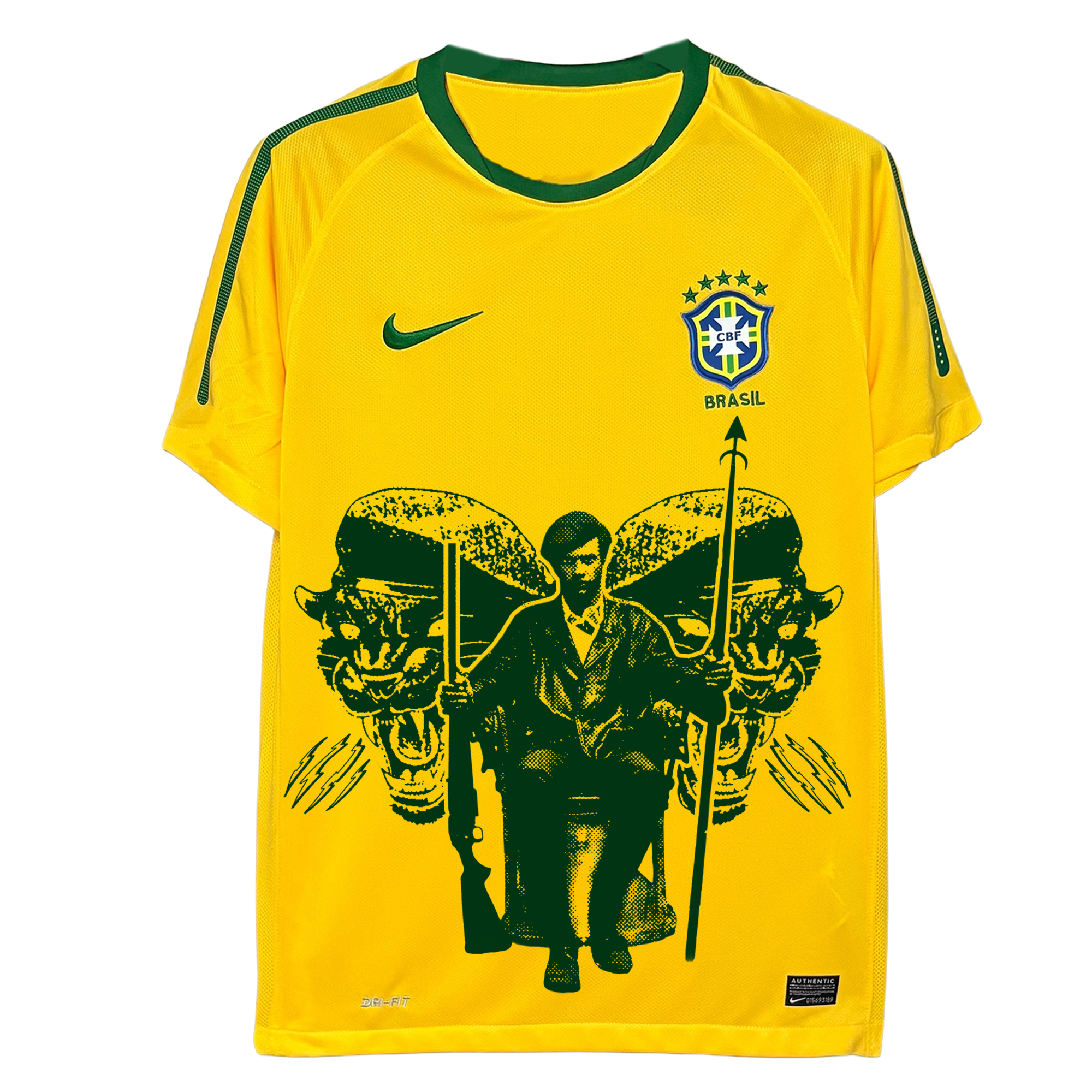 Camisa seleção brasileira 1998 - Panteras Negras vol.3