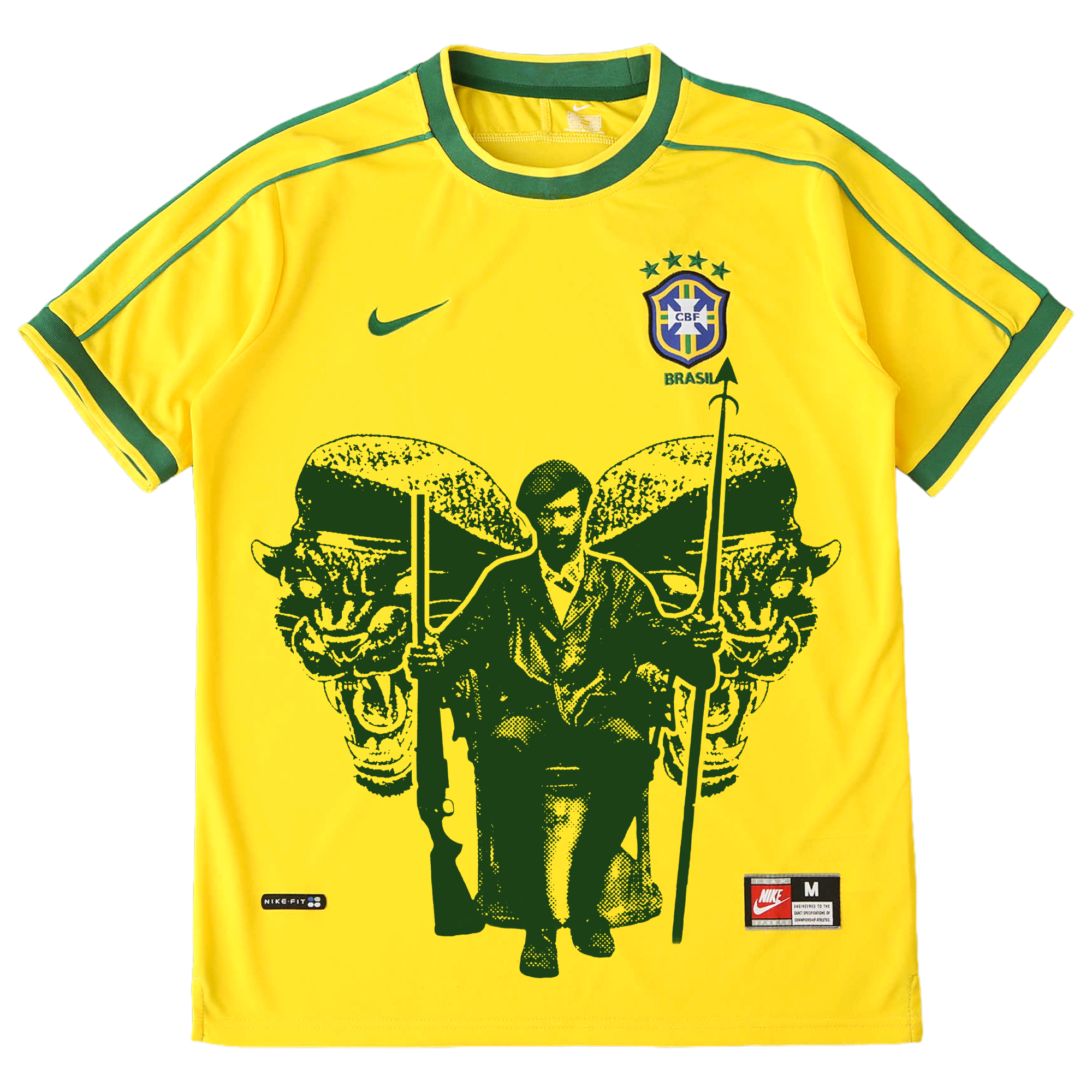 Camisa seleção brasileira 1998 - Panteras Negras vol.3