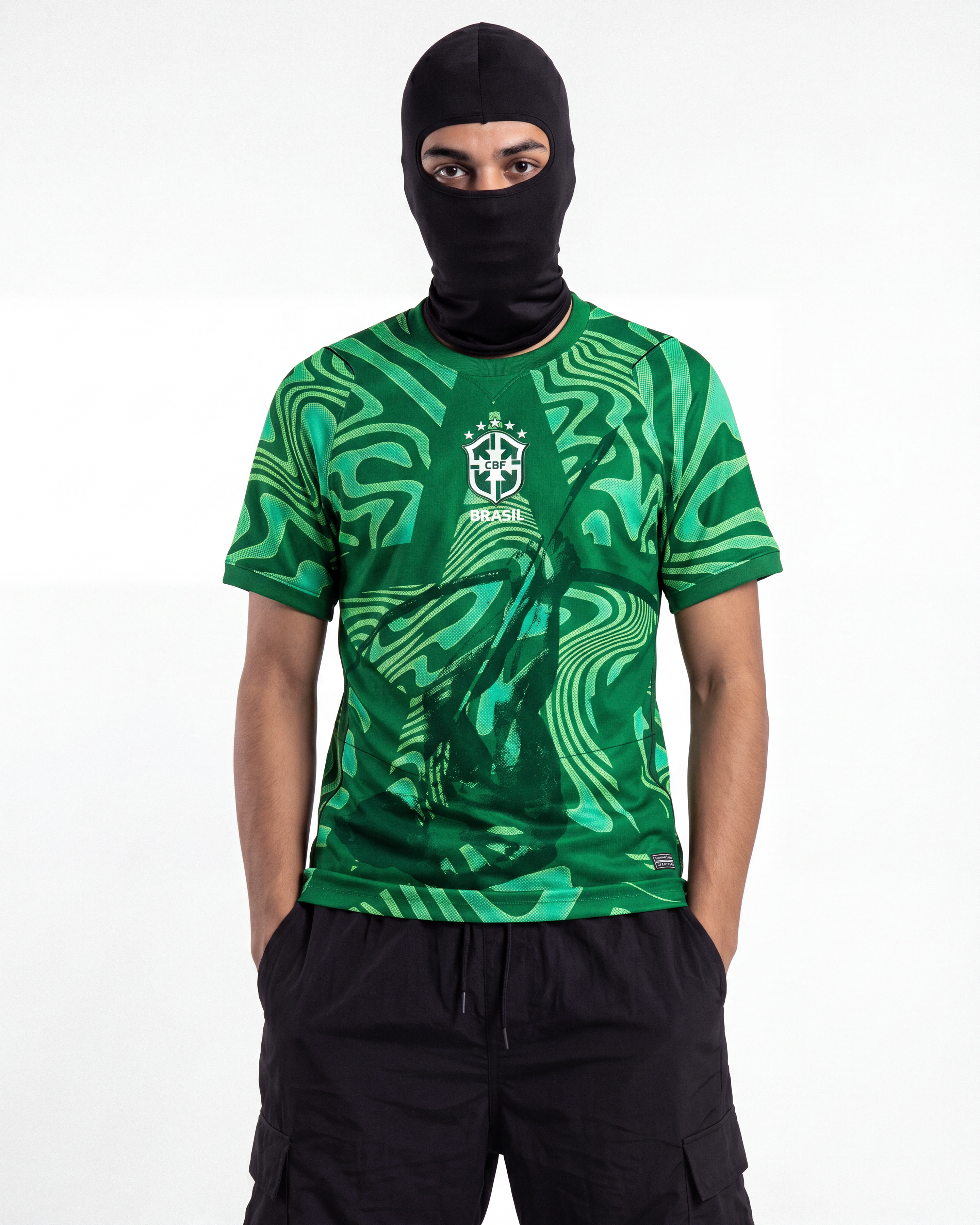 Camisa Seleção Brasileira goleiro 2026  x Luta indígena