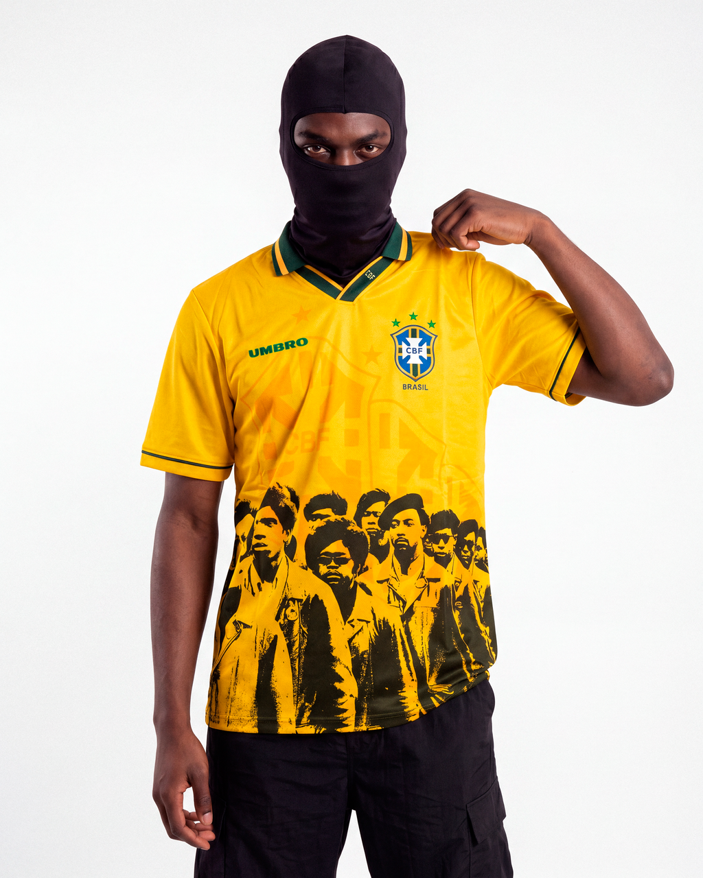Camisa seleção brasileira retrô 94  x Panteras Negras Vol.2
