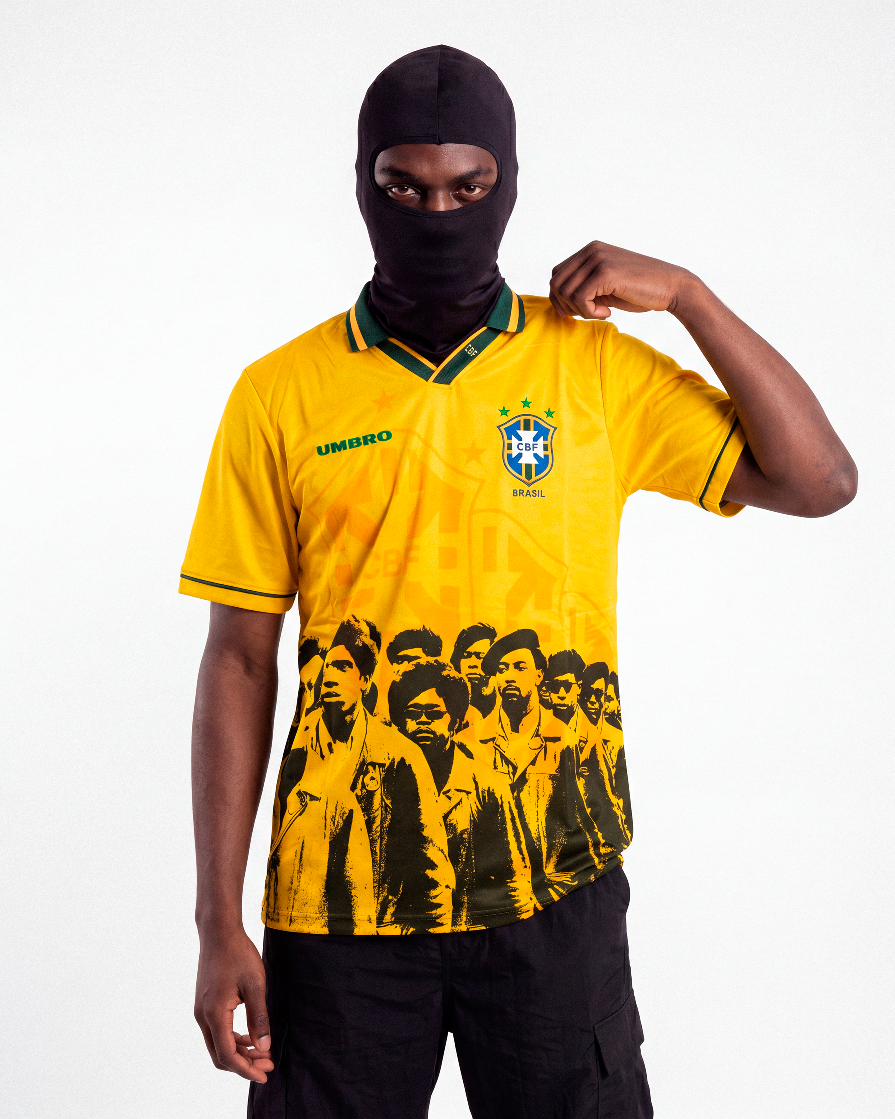 Camisa seleção brasileira retrô 94  x Panteras Negras Vol.2