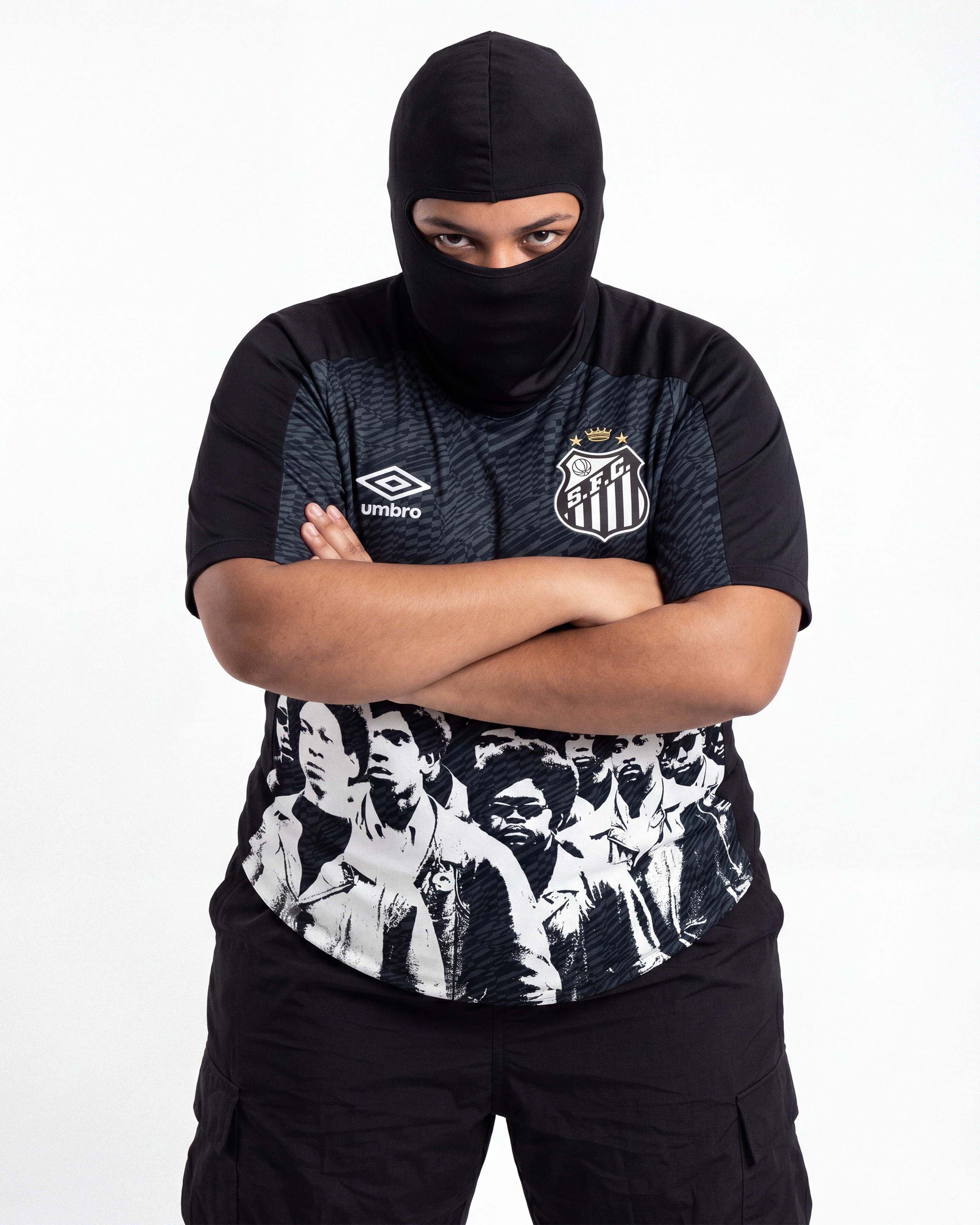 Camisa Santos 25/26 goleiro x Panteras Negras vol.2