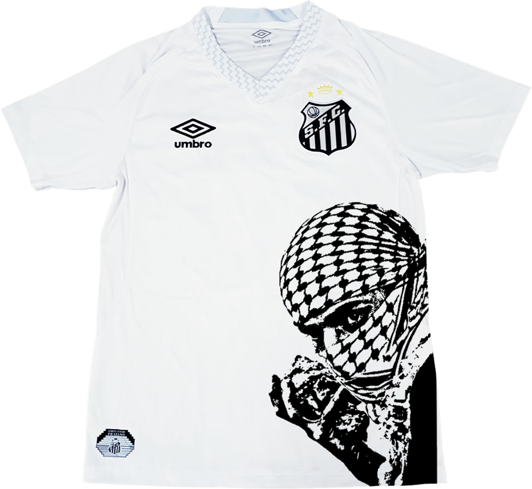 Camisa Santos 25/26 - Palestina Livre
