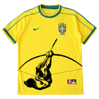 Camisa seleção brasileira 98 x Luta Indígena