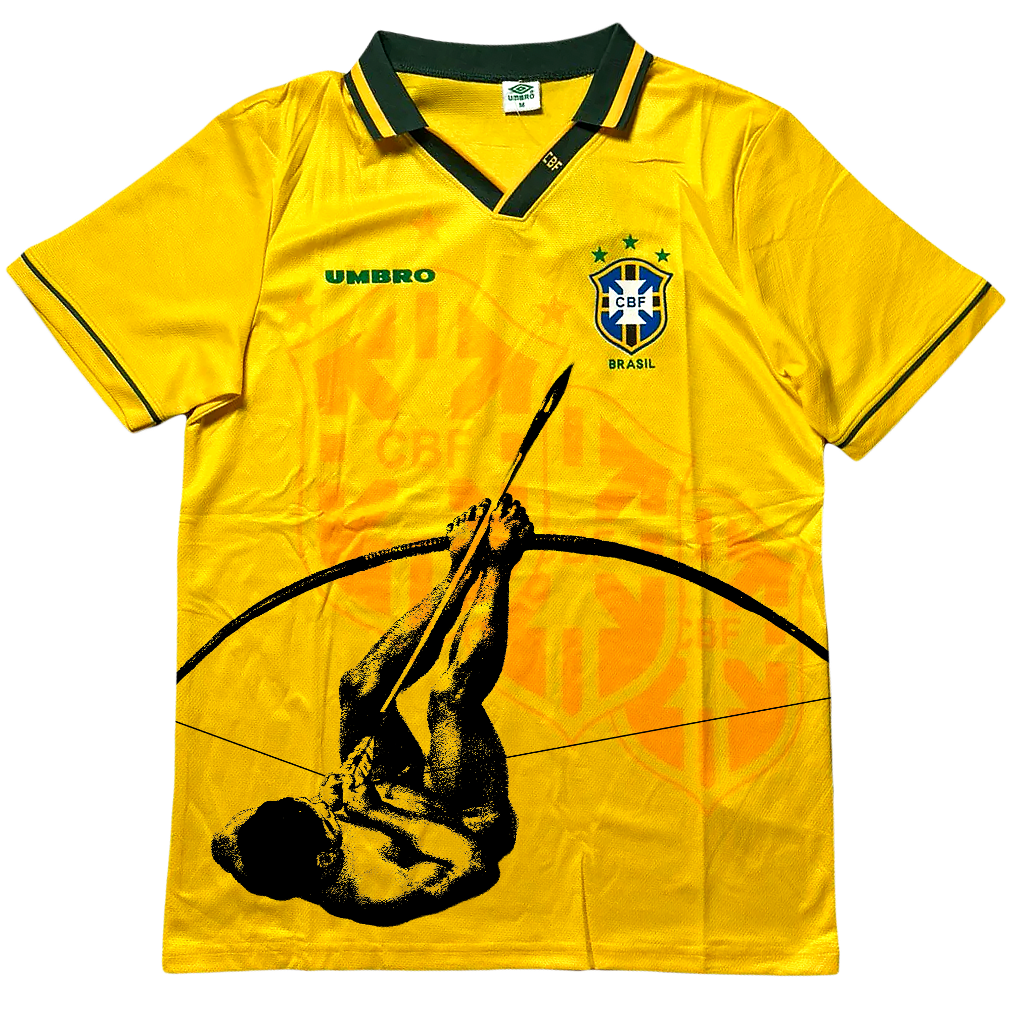Camisa seleção brasileira 94 x Luta Indígena