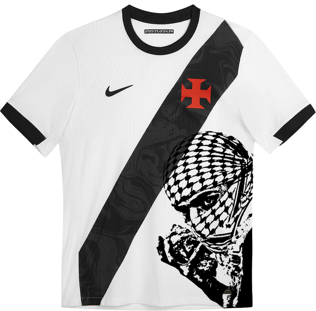 Camisa Vasco 26/27 x Palestina Livre